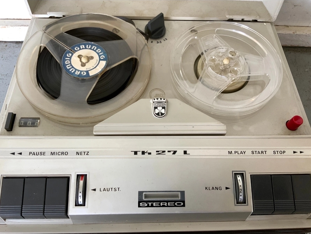 Grundig tk 27l reel to reel tape recorder 