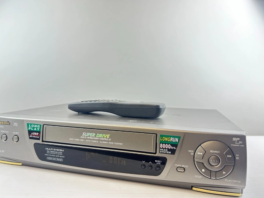 Panasonic sd 235 4 head vcr 