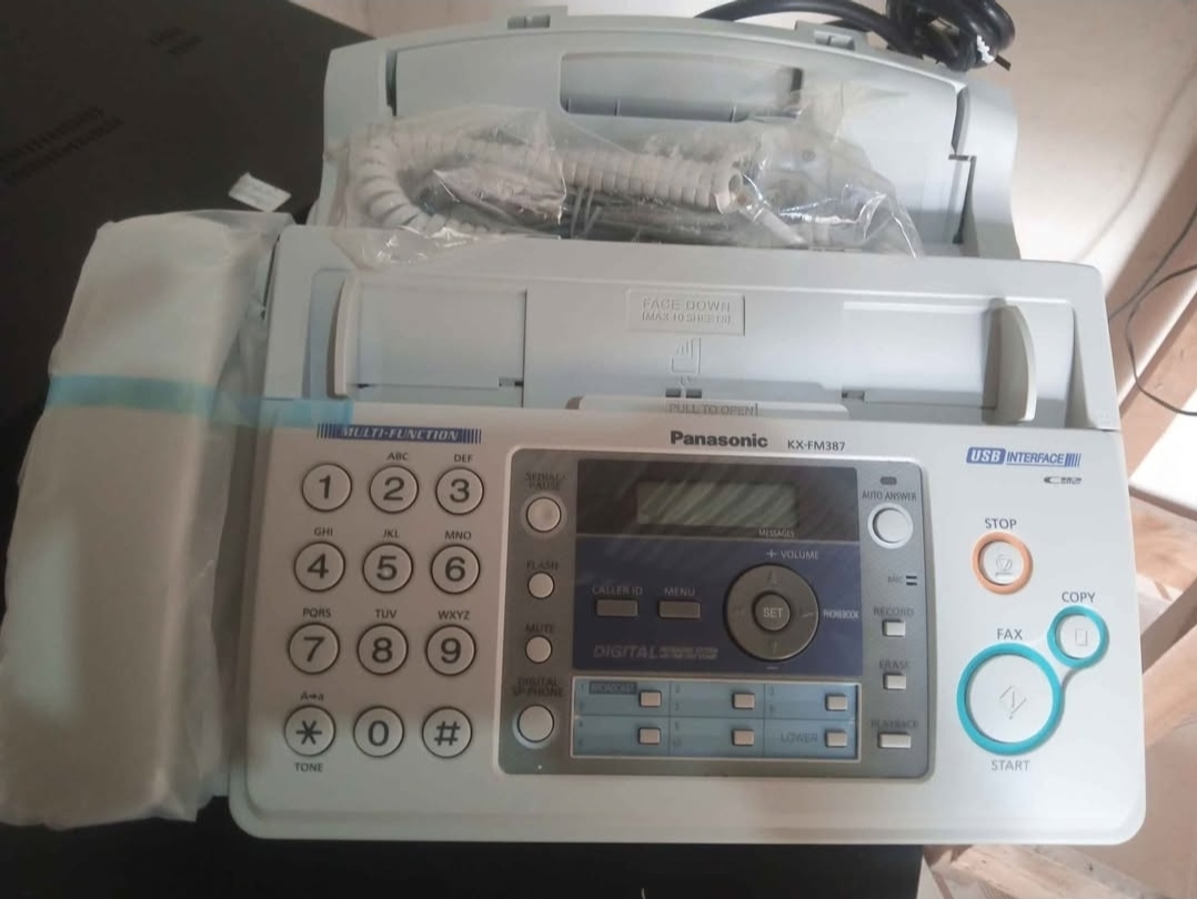 Panasonic kx-fm387cx fax machine 