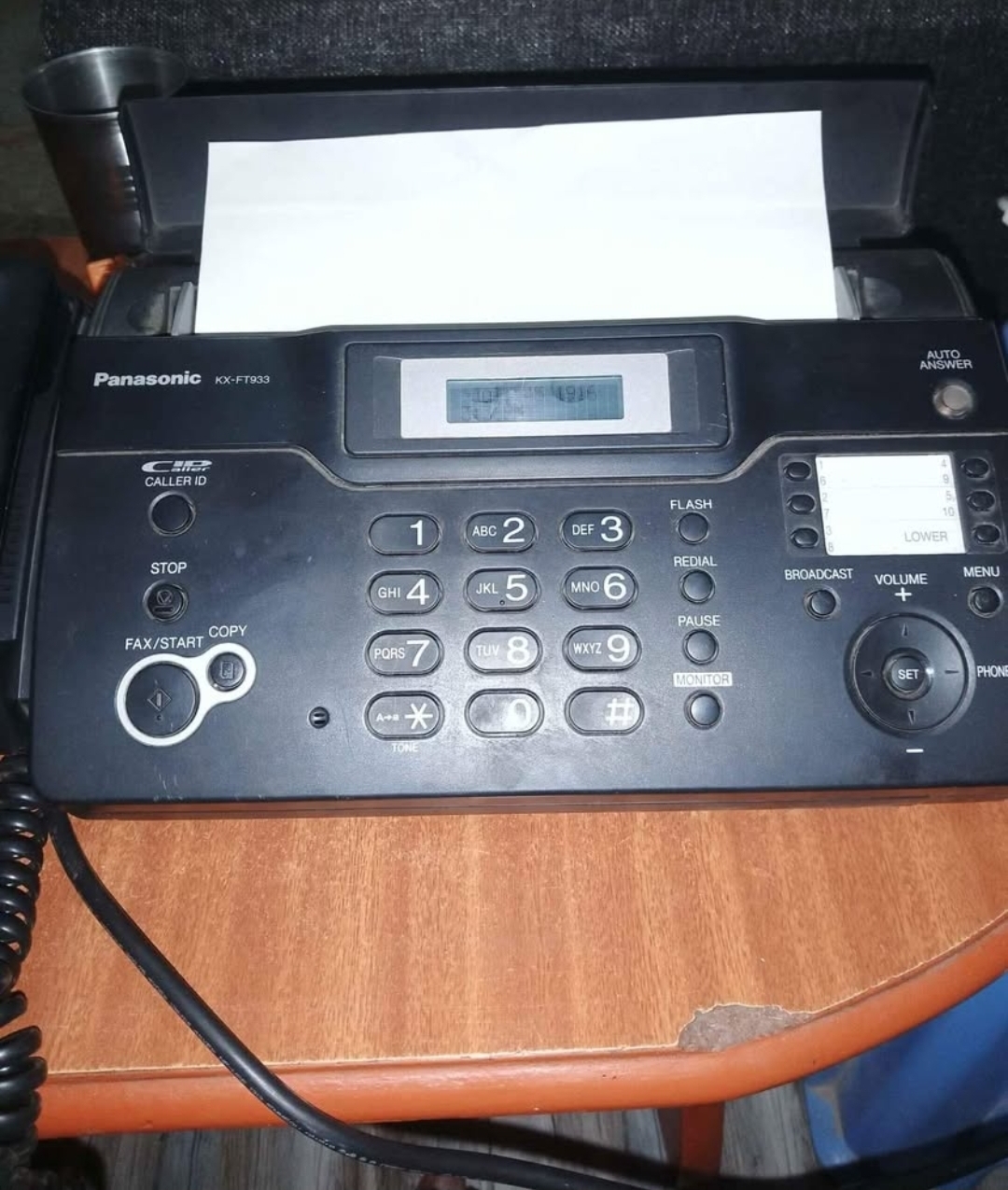 Panasonic fax machine  — Image 3