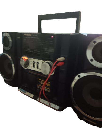 Panasonic CT600 Twin Tape Deck Boombox — Image 3