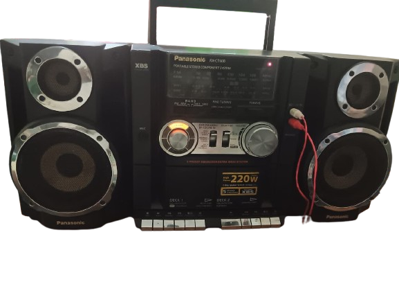 Panasonic CT600 Twin Tape Deck Boombox