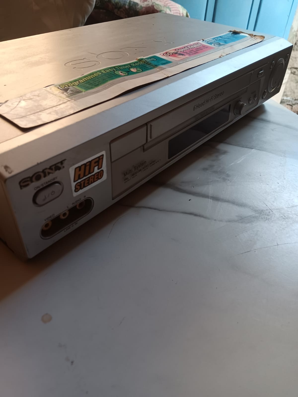 Sony SLV-ED939 6 head hifi stereo VCR — Image 2